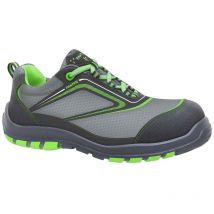 Zapato seg 40 S3 pu-tpu pun.plas nairobi tejido tec gr/ver p