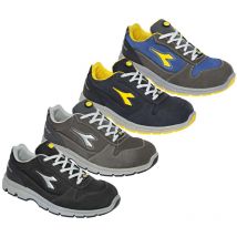 Diadora - Zapatos de seguridad Run ll Low S3 esd src - 42 (eu) - Gris /Azul