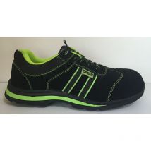 Ferko - zapato serraje negro/verde S1P sra T-39 ZF140-50VF/39
