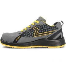 Zapatos de estética ALONSO PLUS Línea Sportwork SP5203 45 Gris / Amarillo