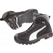 Puma - Zapatos de seguridad altos 630210 S3 Talla 48 negro/silber