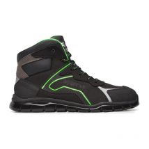 Exena - Zapatos de seguridad altos XR99 Street S3 src - 44 (eu) - Negro /Verde