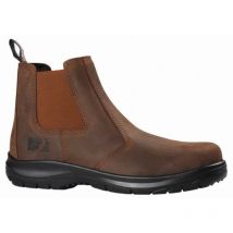 Zapatos de seguridad liberto Bosseur Alto S3 - Marrón - Talla 36 - 11441-001