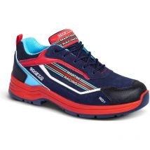 Zapato de seguridad Sparco 07537MR Indy Sanremo esd S3S sr Azul/Rojo 42