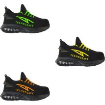 Technosafe - Zapatos de seguridad Neon Dark Mode S1PL sr esd - 41 (eu) - Amarillo