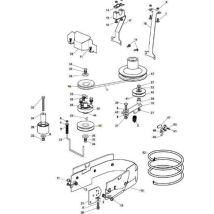 Zapfwelle Übertragungsrolle Tc/mp Znb Original Stiga - 382601518/0