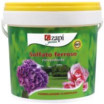 Zapi Garden – Concime Solfato Ferroso 1 Kg – Rinvigorisce il tappeto erboso e migliora la salute delle piante ornamentali