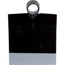Zappa caserta napoli occhio tondo 315 Orsatti acciaio forgiato gr 1000 mm 180x190 sm.mm 40 Orsatti