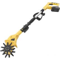 Gojoy - Zappa elettrica da 20 v, con batteria per coltivatore, 250 giri/min, mini fresa da giardino, con batteria per prato, yard, coltivazione del