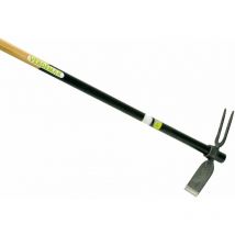 Zappa Quadra Bidente in Acciaio con Manico in Legno 140 cm Rama