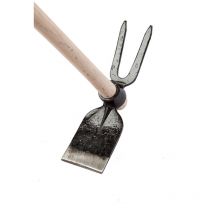 Zappino classico bidente zappa occhio tondo senza manico falci