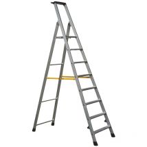 Zarges Nova s 8 Rung 1.7m Trade Platform Step Ladder