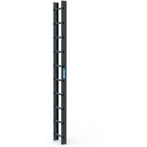 Zarges Dachleiter – 10 Sprossen – anthrazitgrau – maximale Belastung 150 kg – Leiterlängen 2,00 m, 2,80 m, 4,20 m