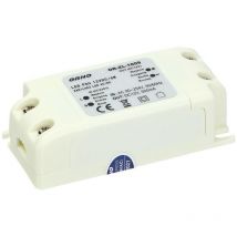 Transformateur led saillie 12V cc 6W 0,5A IP20 Orno