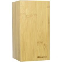 54163 Blocco portacoltelli in bambù rettangolare, Bambù, Marrone, 12 x 12 x 23 cm - Zassenhaus