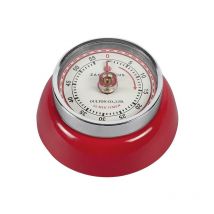 Kurzzeitmesser Retro-Look 3cm Ø7cm rot - Zassenhaus