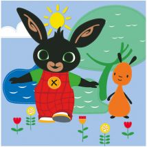 Bing - Gepresstes Kinderhandtuch 30x30