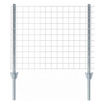 Zaunset Volierendraht Gartenzaun 1 X 10 M Drahtzaun 19 Mm Zaun Komplett-set