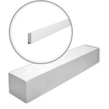 NMC - FT1F-box wallstyl Noel Marquet 1 caja 26 piezas Zócalo Moldura friso diseño moderno blanco 52 m