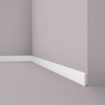 NMC - Zócalo FT2F wallstyl Noel Marquet Moldura decorativa pared Moldura friso diseño moderno blanco 2 m