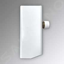 Zehnder - Accessoires - Raccord de connexion Yucca, avec capuchon long, blanc 976031