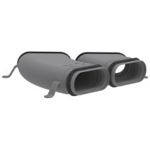 Doppelkanalbogen ck 300 h 45 Grad horizontal - Zehnder