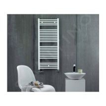 Zehnder Virando - Radiateur de salle de bains 1500x450 mm, raccordement externe, 620 W, blanc AB-150-045