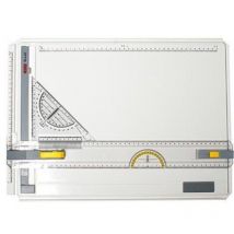 Zeichenplatte Geo Board din A3 Kunststoff weiß Geo Board din A3 Kunststoff weiß