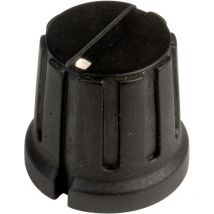 PN-38D (6.4mm) PN-38D (6.4mm) Drehknopf mit Zeiger Schwarz (ø x h) 15.5 mm x 14.2 mm 1 St. - SCI