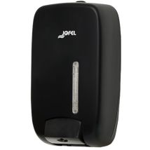 Seifenspender zeitlos – recyceltes ABS – 1 Liter – 11,7 x 9,9 x 21,7 cm – schwarz – JOFEL