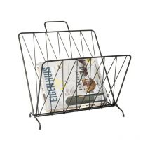 Pt' - Zeitungsständer aus Metall mit Griff, raster