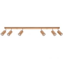 ZEKE 6 oak ceiling lamp