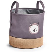 Panier en tissu avec poignées de transport, ø 30 cm