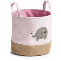 Stoffkorb mit Tragegriffen, ø 30 cm