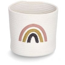 Geflochtener Aufbewahrungskorb rainbow, ø 25 cm