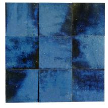 Decoon - Zellige Magic Blue 10x10 cm - 100 pcs