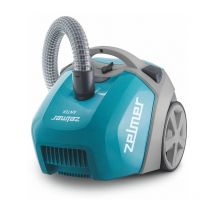 Zelmer - Antek ZVC3501T, Aspirateur traîneau avec Sac, Plastique et Acier Inoxydable, Turquoise
