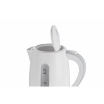 Bouilloire électrique – 1,7 L – 2200 W – Plastique – Blanc et gris – Zelmer
