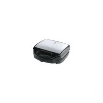 Zelmer - ZSM7900 Grille-pain multifonction 3 en 1 900 w 3 jeux de plaques interchangeables : sandwich, grill, gaufre, sans bpa, inox, noir, inox