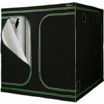 Zelsius - Grow Tent 200 x 200 x 200 cm schwarz/grün Pflanzenzucht Indoor