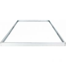 Zelsius - Marco de cimentación de acero 433 x 189 x 10 cm Cimentación de acero galvanizado
