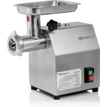 Mahlzeit - Zelsius Picadora de Carne Profesional de Acero Inoxidable Eléctrica 250W - 75kg/h Rellenadora de Salchichas
