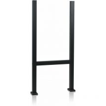 Supporto universale in acciaio per cassette postali, ral 7016 Antracite, supporto per cassette postali a muro - Zelsius