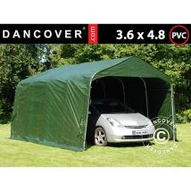 Zeltgarage Garagenzelt pro 3,6x4,8x2,68m, pvc, Grün