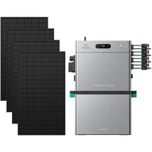 Zendure Solarflow 2400 Pro – 2400w Ac Bidirektional, 4800w Pv-eingang, Bis 16,8 Kwh Erweiterbar, Plug & Play, Ip65, Mit Ab3000l (2,88 Kwh), Mit 450w×4