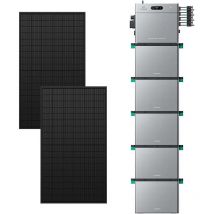 Zendure Solarflow 2400 Pro – 2400w Ac Bidirektional, 4800w Pv-eingang, Bis 16,8 Kwh Erweiterbar, Plug & Play, Ip65, Mit 5xab3000l (14.40 Kwh), 450w×2 