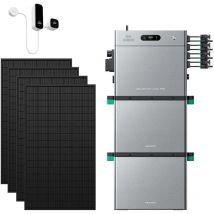 Zendure Solarflow 2400 Pro – 2400w Ac Bidirektional, 4800w Pv-eingang, Bis 16,8 Kwh Erweiterbar, Plug & Play, Ip65, Mit Smart Meter D0 (2.4 Kwh), 