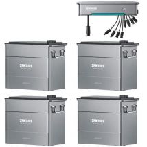 SolarFlow Balkonkraftwerk mit Speicher,Hyper 2000 & AB2000×4 - Zendure