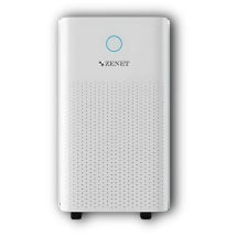 Zenet Luftentfeuchter & Luftreiniger Zet-203, 1000 Ml/24h, 2l Tank, Energiesparend, Automatische Abschaltung, Für Räume Bis 40 M², Weiß
