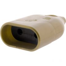 Enchufe hembra 2P 6A - Oro Zenitech